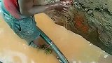 想吃鱼就自己出来捞，这生活太好了
