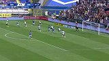 第10分钟布雷西亚球员阿尔弗雷多·多纳鲁马进球 布雷西亚1-0博洛尼亚