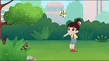 洛宝贝：洛宝贝和粉红熊练习提足球，竟然学得这么快，太棒了！