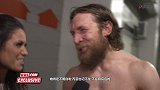 WWE-18年-第34届摔跤狂热赛后采访 丹尼尔：我的女儿看见我摔跤了-花絮