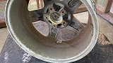 高档汽车的旧轮毂被这样翻新，成品比新的还新