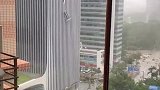 台风山竹来袭，愿大家出行平安，注意高空安全。