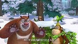 熊出没：光头强这次智取熊大，装成雪怪吓人，不料被识破！