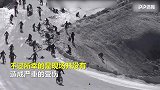 真翻车现场！700辆单车“地狱山单车赛”连环摔倒