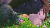 猪猪侠之恐龙日记：阿五，猪猪侠用小镜子来逗巨兽龙玩
