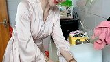 小姐姐太聪明了，这样切洋葱果然不辣眼睛