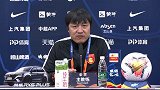 谢峰：因体能问题换下保利尼奥 第二场比赛考虑加强进攻