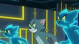 猫和老鼠-来到电子世界的汤姆和杰瑞，竟然玩起这种游戏，太逗了