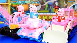 小猪佩奇电动玩具车三件套：粉红猪小妹声光玩具