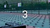 无人机灯光表演，仅仅是起飞，就已经很壮观了