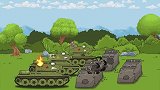 坦克动画：坦克准备攻击敌人