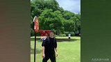 一群幼稚鬼！杰伦和友人约球 最后的篮筐是什么鬼？
