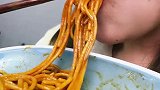 热干面 口感细腻，好吃不腻！配上酸豆角。好吃到飞起~美食  hi吃美食  美食趣胃计划