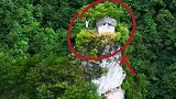 贵州百米悬崖发现一牛人靠吃野果为生他是怎么上去的太不可思议了