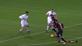 米兰旧将禁区前沿连击 1V4强行打门折射高出