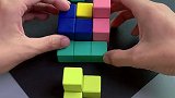 最短的时间内，把七块积木拼成正方体，非常考验小朋友的空间想象