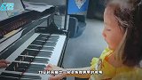 多才多艺！孙莉小女儿多妹钢琴弹唱自信可爱