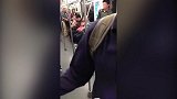以假乱真！上海地铁发生斗殴 播音系学生现场解说宛如拳赛