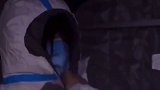 向医护人员致敬！ 沈阳女护士护目镜口罩结出冰柱