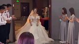 新娘进门看到爸爸那一刻破防了