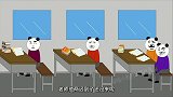 学渣和学霸上学迟到后，看看老师如何区别对待，太扎心了