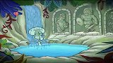 海绵宝宝：海绵宝宝小宝宝，玩着幼稚玩具，在地上到处爬！