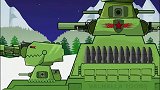 坦克世界动画：钢铁铁武士kv88修理