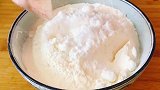 不揉面怎样做出可口的糕点？详细教程，轻松一做，松软香甜，好吃