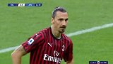 第25分钟AC米兰球员伊布拉希莫维奇射门 - 被扑