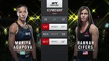 UFC on ESPN第10期：阿加波娃VS汉娜-塞佛斯