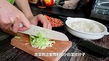 用剩米饭自制日式饭团，加这个酱汁儿好吃到爆