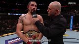 UFC-18年-【中字】惠克特赛后采访：对方有重击 但我控制了绝大多数回合-花絮
