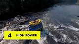 乘坐六层皮划艇玩漂流，原以为是青铜，没想到是个王者