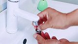 家里有洗手盆的换上这个万向水龙头试试720度旋转洗脸刷牙洗头非常好用，让你洗手不再紧贴盆好物推荐