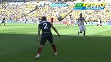 世界杯-14年-淘汰赛-1/4决赛-法国边路斜传 本泽马头球攻门被胡梅尔斯挡出-花絮