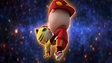 《猪猪侠》融合阿五拥有爱的力量，猪猪侠实力，一招击败乔贝利！