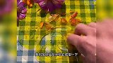 挑战用花瓣做泥：满满的桂花味，简单材料制作拉丝泥！