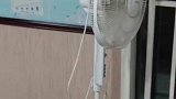 办公室今夜有些怪，电风扇怎么自己转起来了