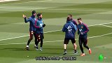再无帮派分别！西媒聚焦西班牙训练场 皇马马竞球员嬉戏闹作一团