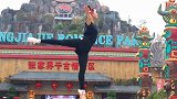 才艺表演精彩好看，这对情侣配的太好了