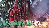 近10年来最严重干旱侵袭云南：丽江突发山火 直升机紧急扑救