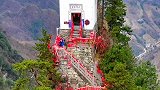 中国最险道观，建在塔云山顶峰，隔着屏幕瑟瑟发抖！