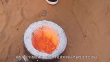 大火能把磁铁烧化吗？用1000度熔炉测试，结果太震撼了！