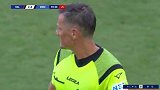 下半场补时第1分钟罗马球员韦勒图黄牌