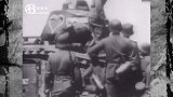 二战德国虎式作战珍贵录像，德国机械化部队，果然令人闻风丧胆