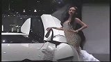 车展名模吴雨婵惊艳亮像中国第12届国际车展