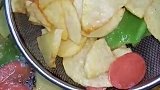 土豆片这样做太好吃了火山美食