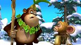 熊出没之过年：光头强想砍美人松，只想回家过个年，可怜的娃！
