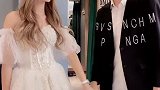 哈哈你们不是喜欢楚楚穿这套婚纱吗！