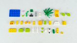 如何用36片乐高积木搭建一只漂亮的海马？